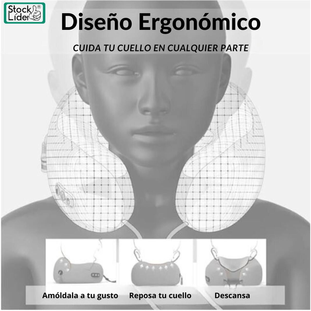 Cojín Masajeador Cervical Shiatsu - Alivio Instantáneo del Dolor de Cuello